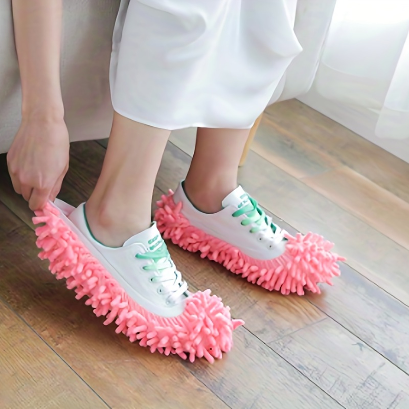 Detachable Washable Mopping Slippers Cover Household Floor - Temu