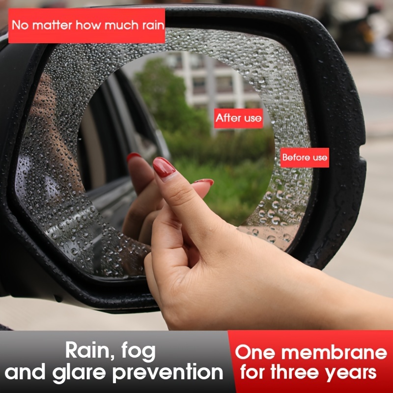 Car Rain Film Anti glare Rearview Mirror Film Pet Car Film - Temu