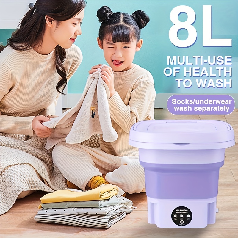 Portable Washer And Dryer Machine Free Returns Within 90 Days Temu