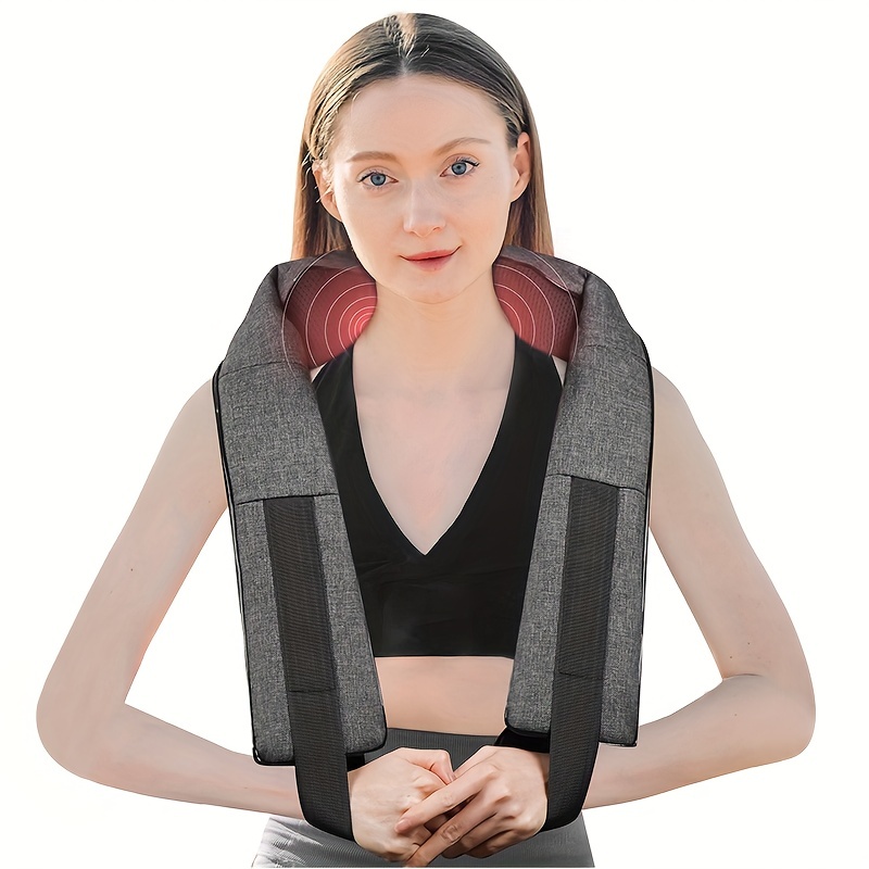 Airsidun Neck Massagers For Neck And Back With Heat Adjustable Strap
