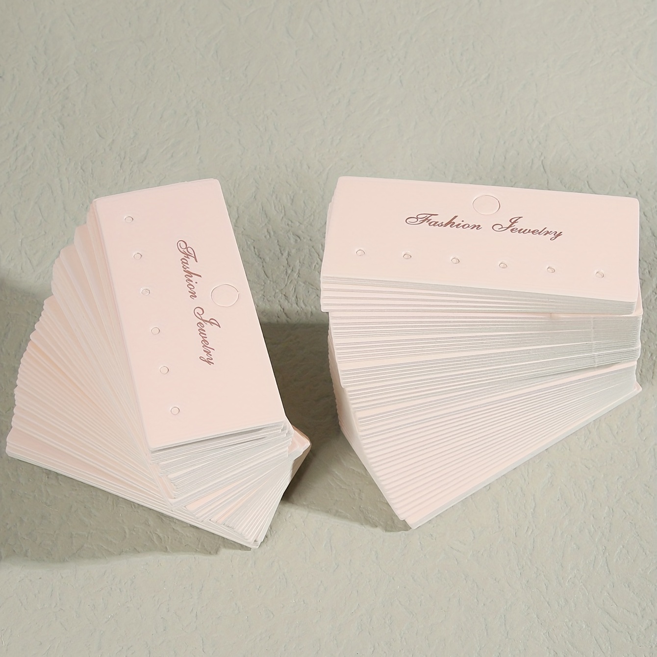 200pcs Earring Display Cards Set, Including 50pcs Earring Display Cards,  50pcs Self-Sealing Bags And 100pcs Earring Backs And Pendant Display Cards  For Diy Jewelry Presentation