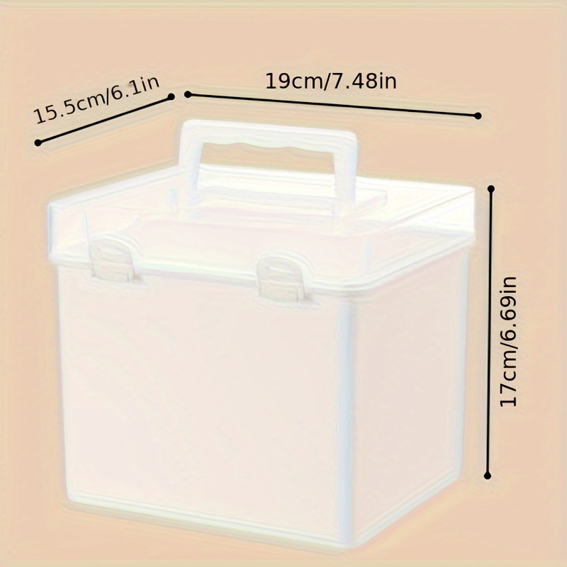 Transparent Marker Box Storage Box 80pcs Plastic Transparent Box Portable  Watercolor Marker Box Case School Supplies - AliExpress