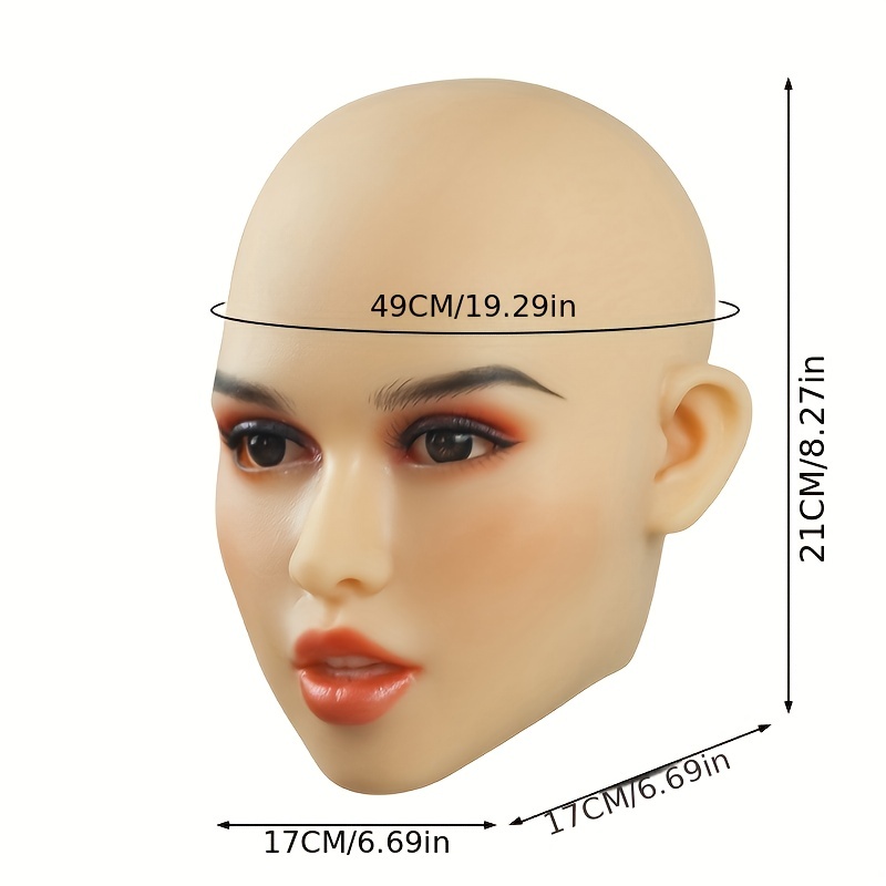 Sex Doll Head Male Masturbator Realistic Facial Features Temu 8718