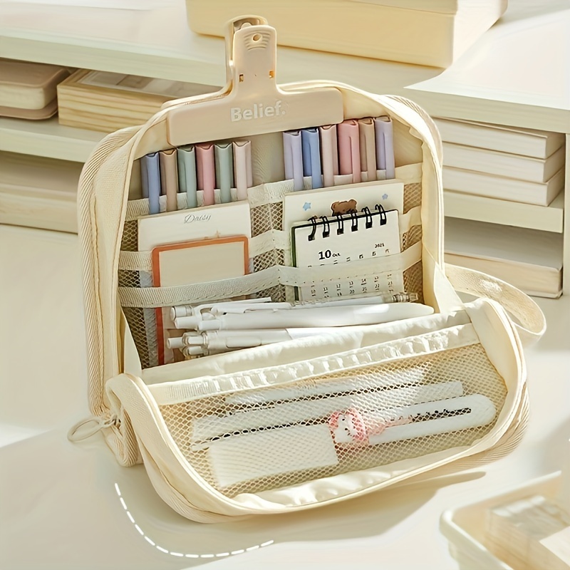 Aesthetic School Supplies Pencil Case - Temu