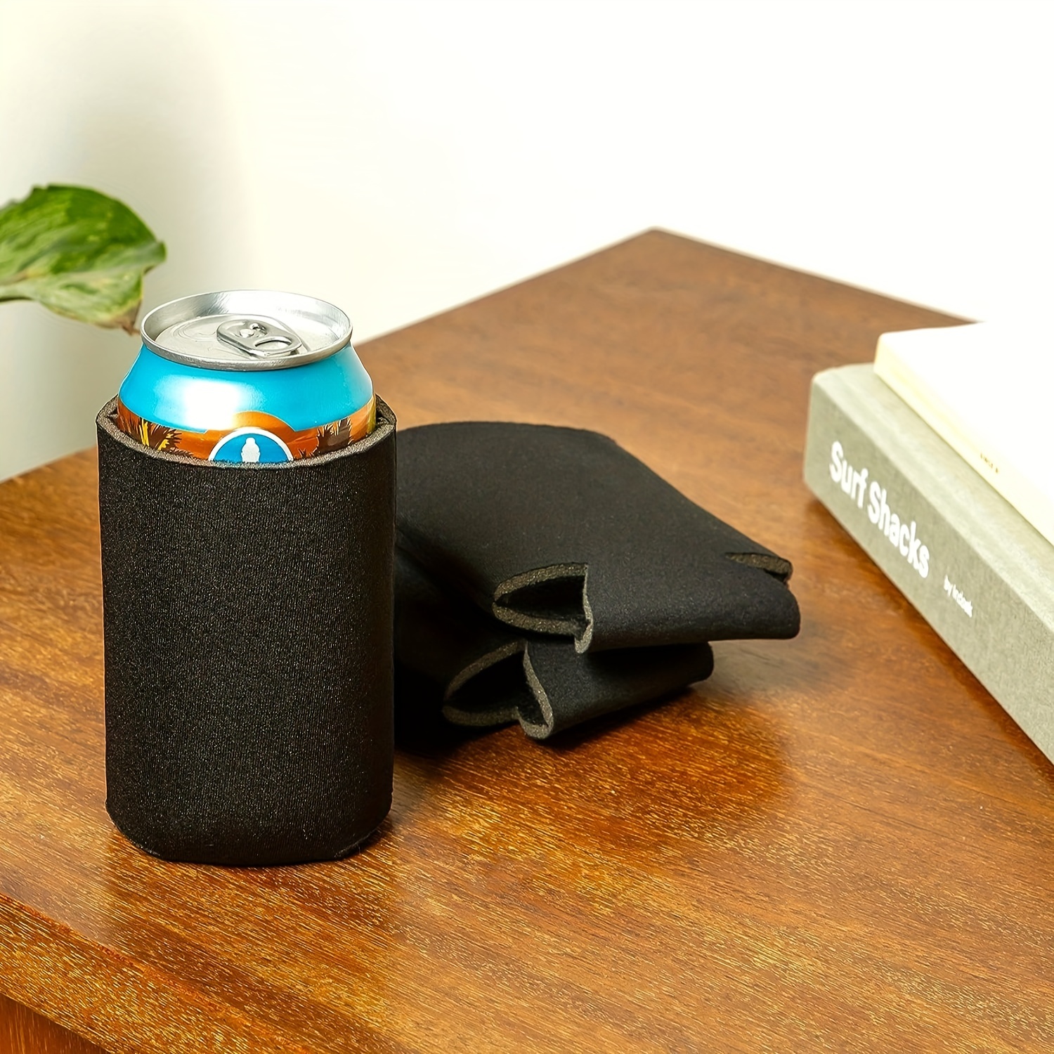10pcs Beer Can Cooler Blank Neoprene Can Sleeves Collapsible