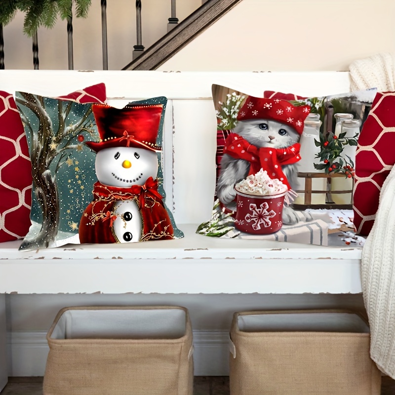 Christmas Pillow Covers | 18x18 Inch