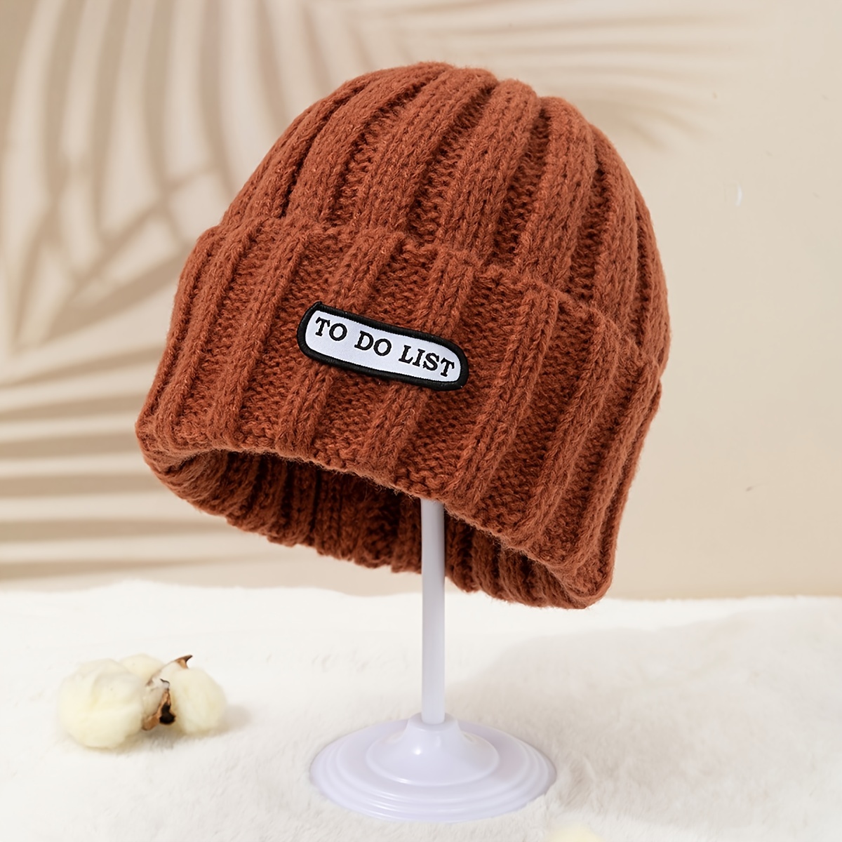 Bonnet tricoté hiver chaud couleur unie hiver doux tricot bonnet chapeau  chaud crâne casquette homme unisexe bonnets pour femmes - Temu France