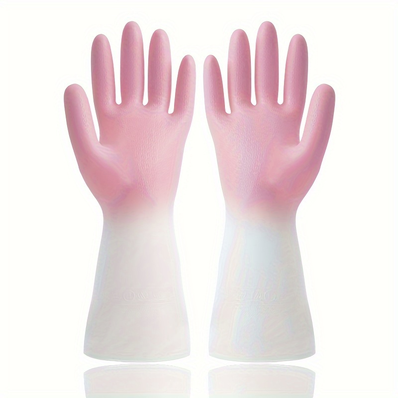 Reusable Kitchen Gloves for Dishwashing, Hand Protection for Cleaning