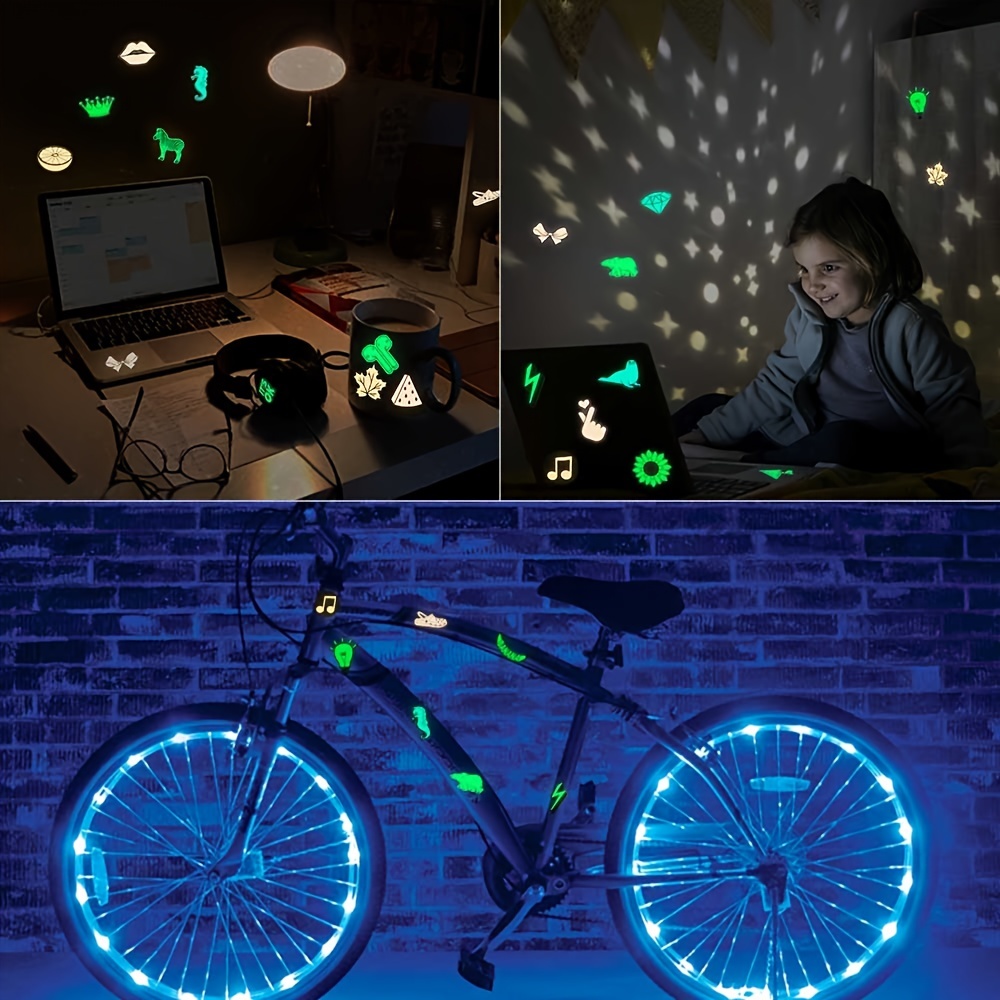  QTL Glow in The Dark Wall Stickers for Kids Cute Wall