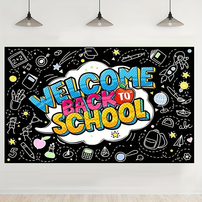 welcome back to kindergarten clipart background