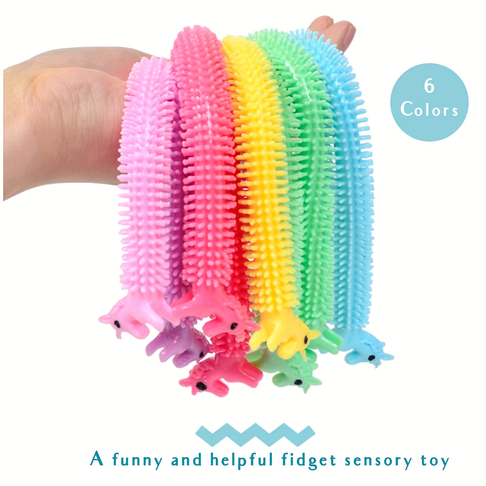 Stretchy Strings Fidget Toys Colorful Pull Stretchy - Temu