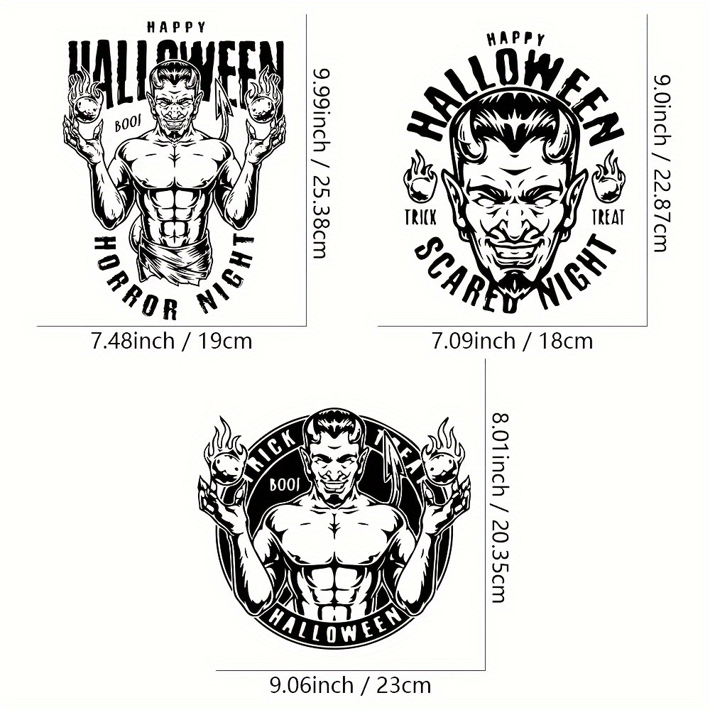Horror Movie Embroidery Patch For Men Iron On Patches For - Temu