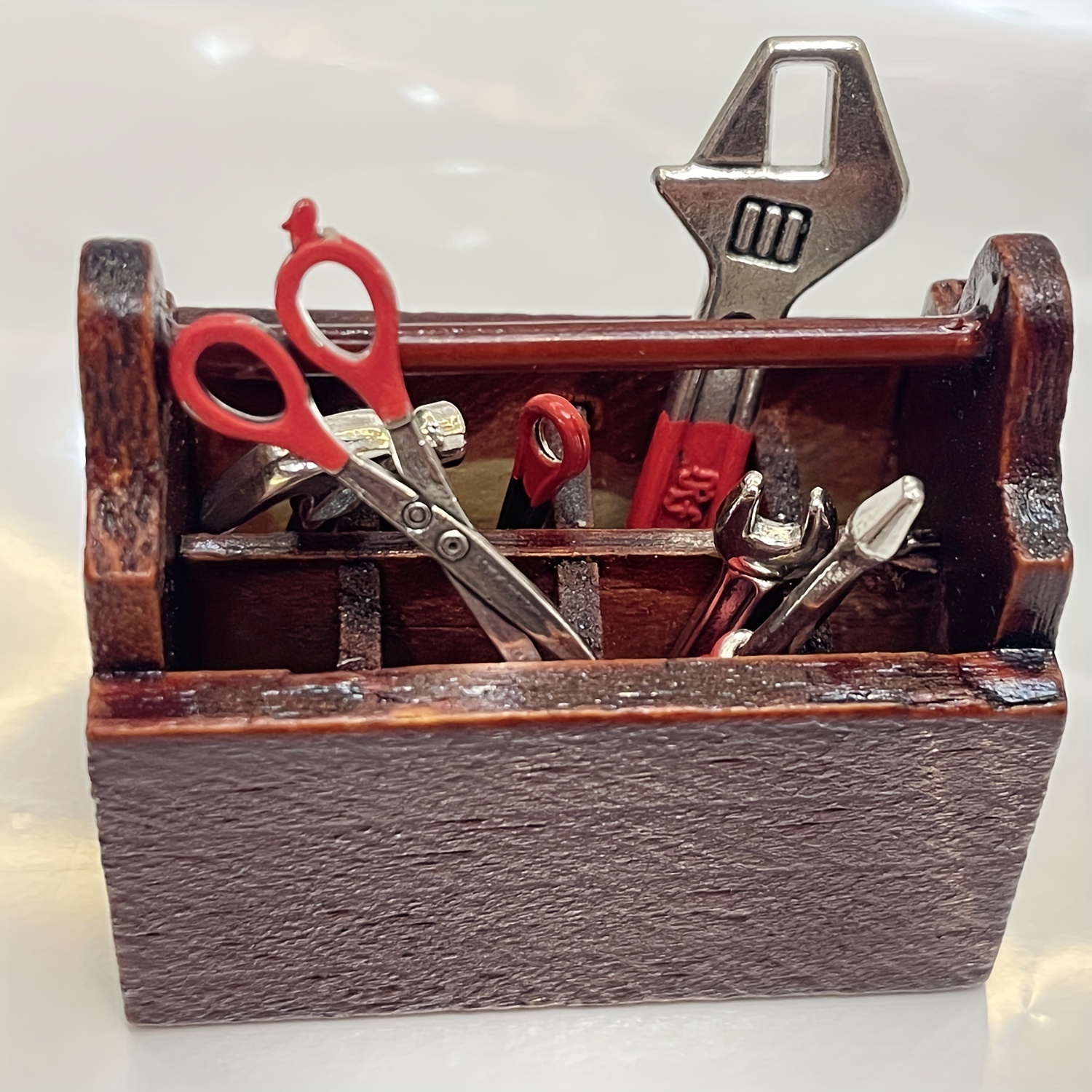 8pcs/set 1:12 Dollhouse Accessories Mini Tool Box Handmade Diy Doll House  Mini Furniture Model Tools Sets - Tool Toys - AliExpress