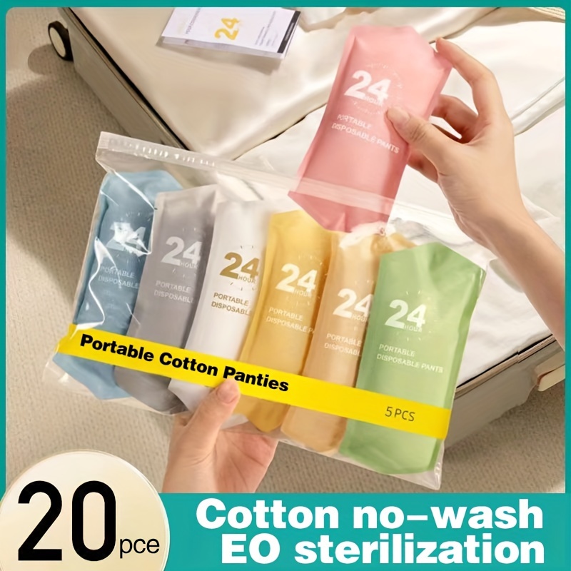Women's Disposable Underwear for Travel and Menstrual Period