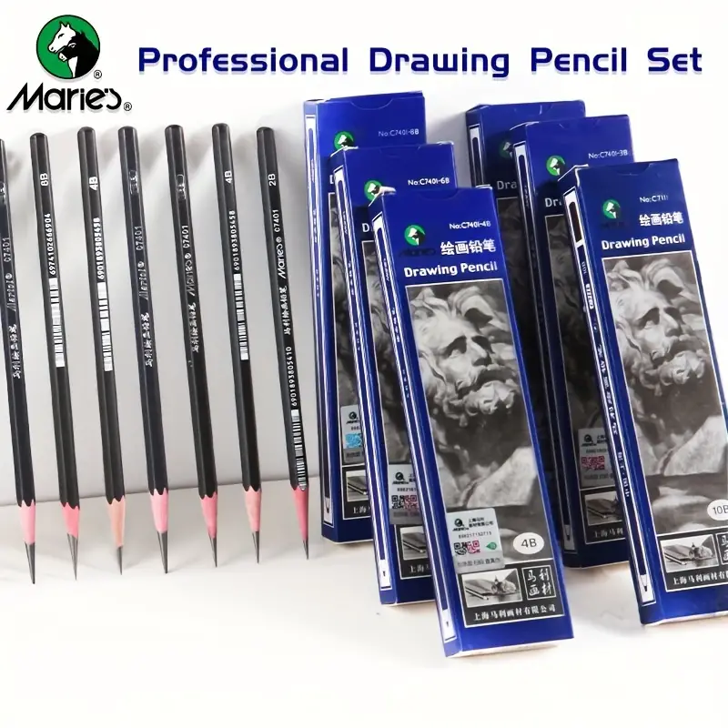 Drawing Pencils For Sketching And Shading Sketch Pencils Set - Temu