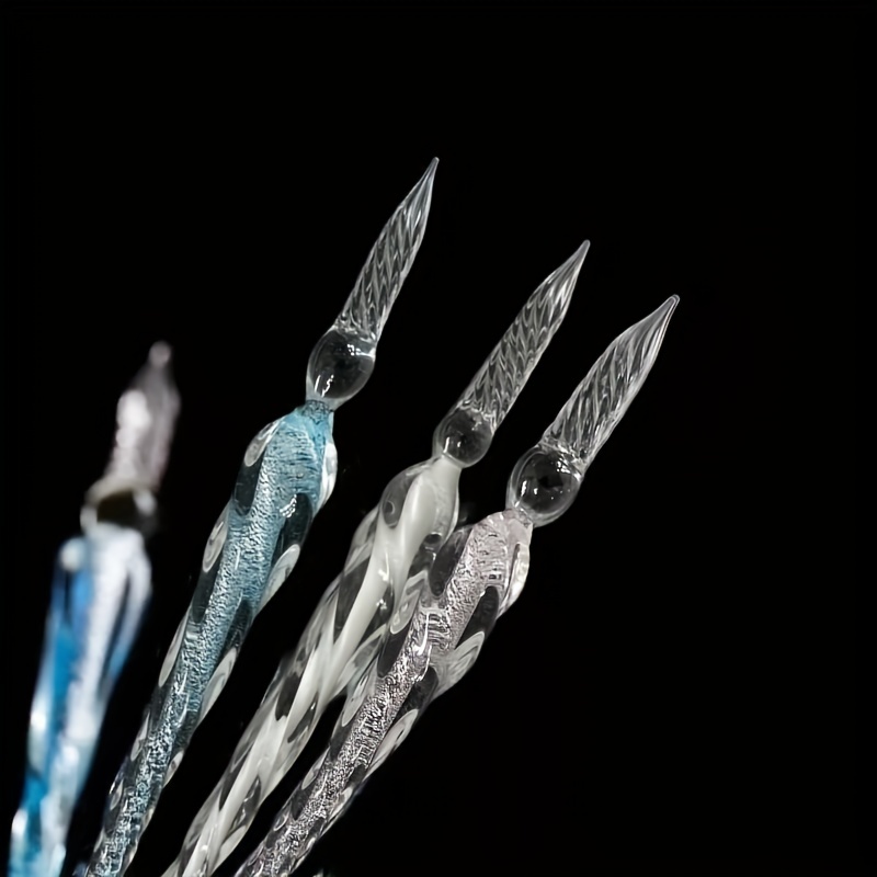 Handmade Glass Dip Pen Penta Angel Vintage Crystal - Temu