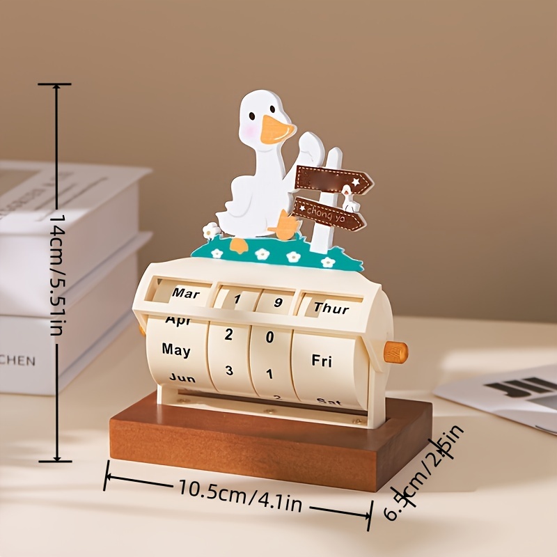 Anime Figure Desktop Ornaments Date Calendar Miniature Art - Temu
