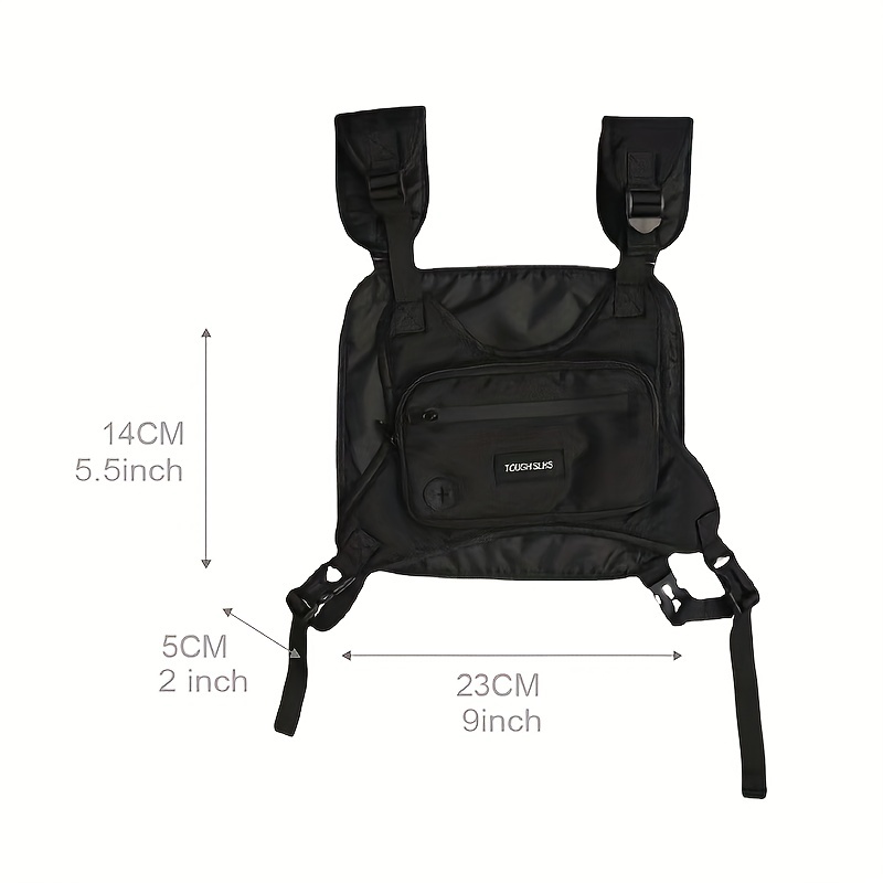  PJRYC Functional Tactical Chest Bag for Men FashionHip