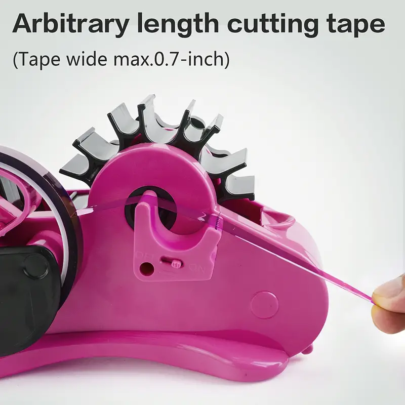 Cute Heat Tape Dispenser Pen Slot Dual roll Cores semi - Temu Italy