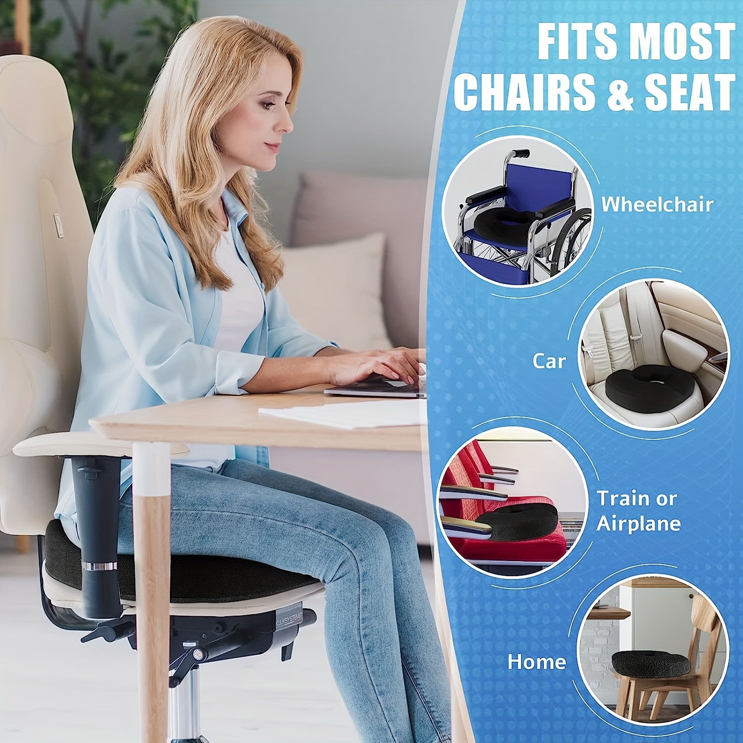 Pregnancy pillow for clearance office chair