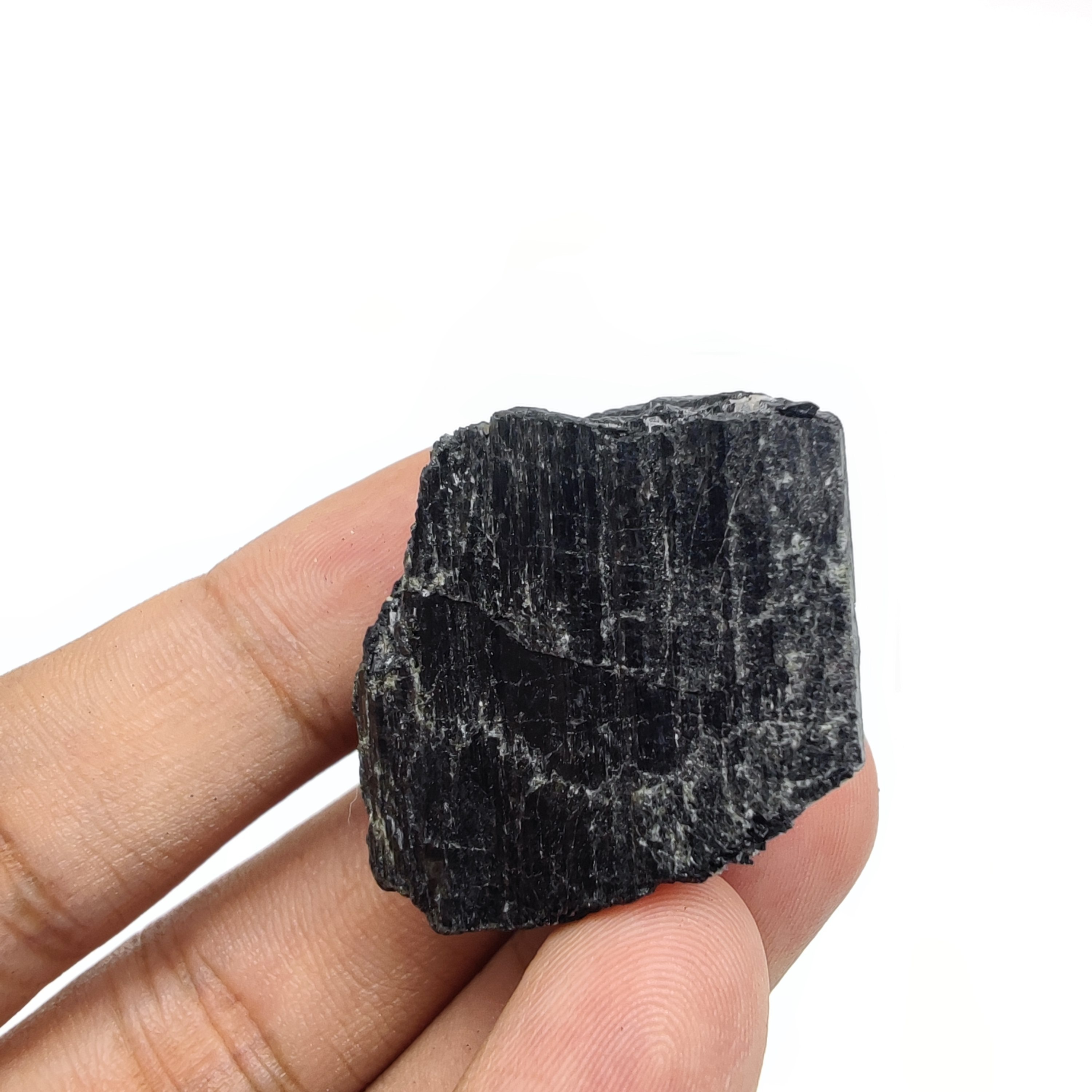 1pc Aiercrystal Tormalina Nera Naturale Ghiaia Minerale Grezzo Pietra  Cristallo Irregolare Minerale Roccia Campione Decorazione Collezione  Elimina Magnetismo, Protezione 'acquirente 90 Giorni