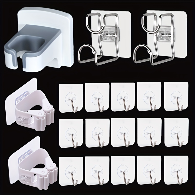 Multi purpose Adhesive Hooks Washbasin Hooks Waterproof And - Temu
