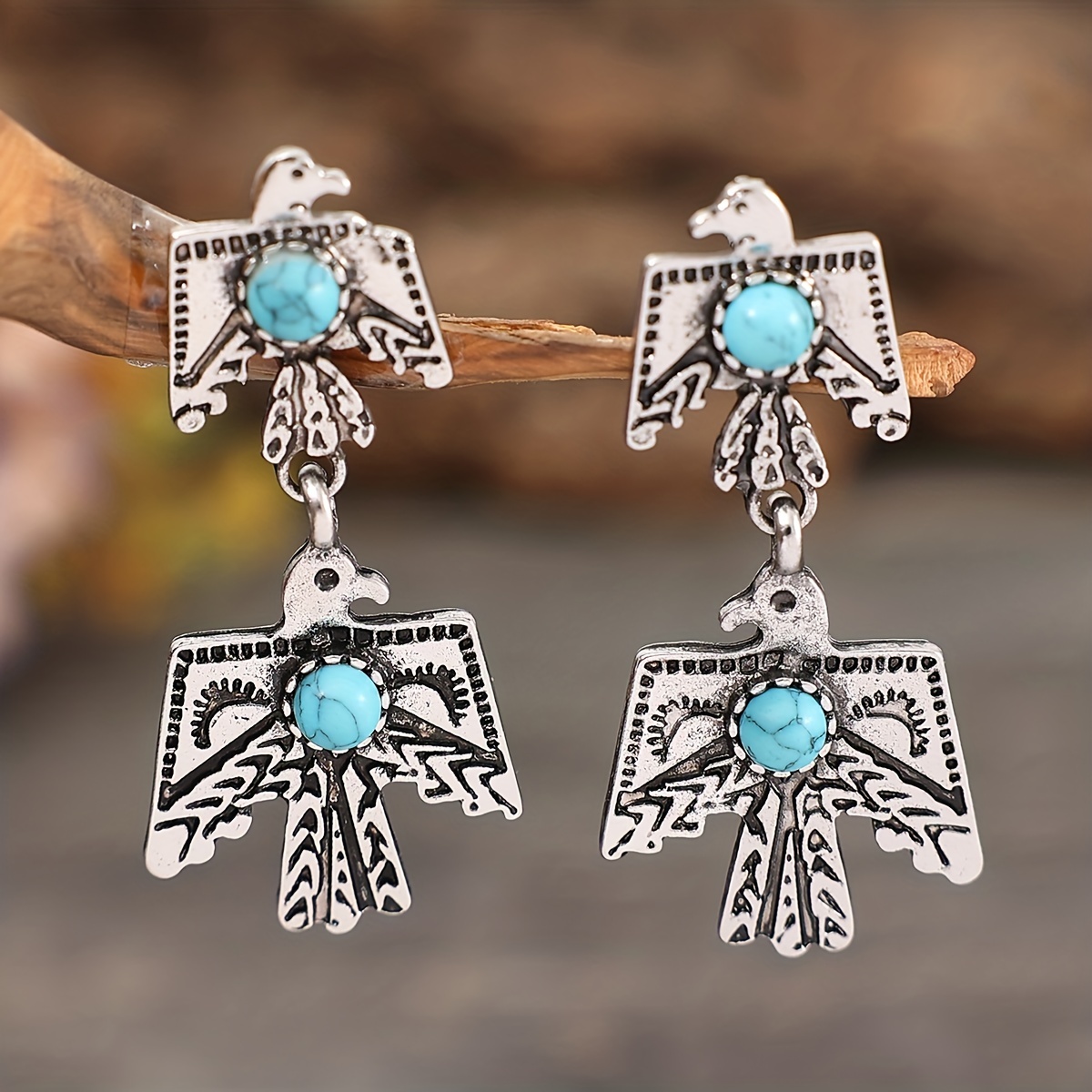 Turquoise store thunderbird necklace