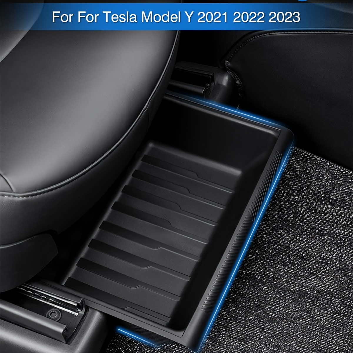 Accesorios Tesla Model Y 2023-2020, Bandeja De Almacena