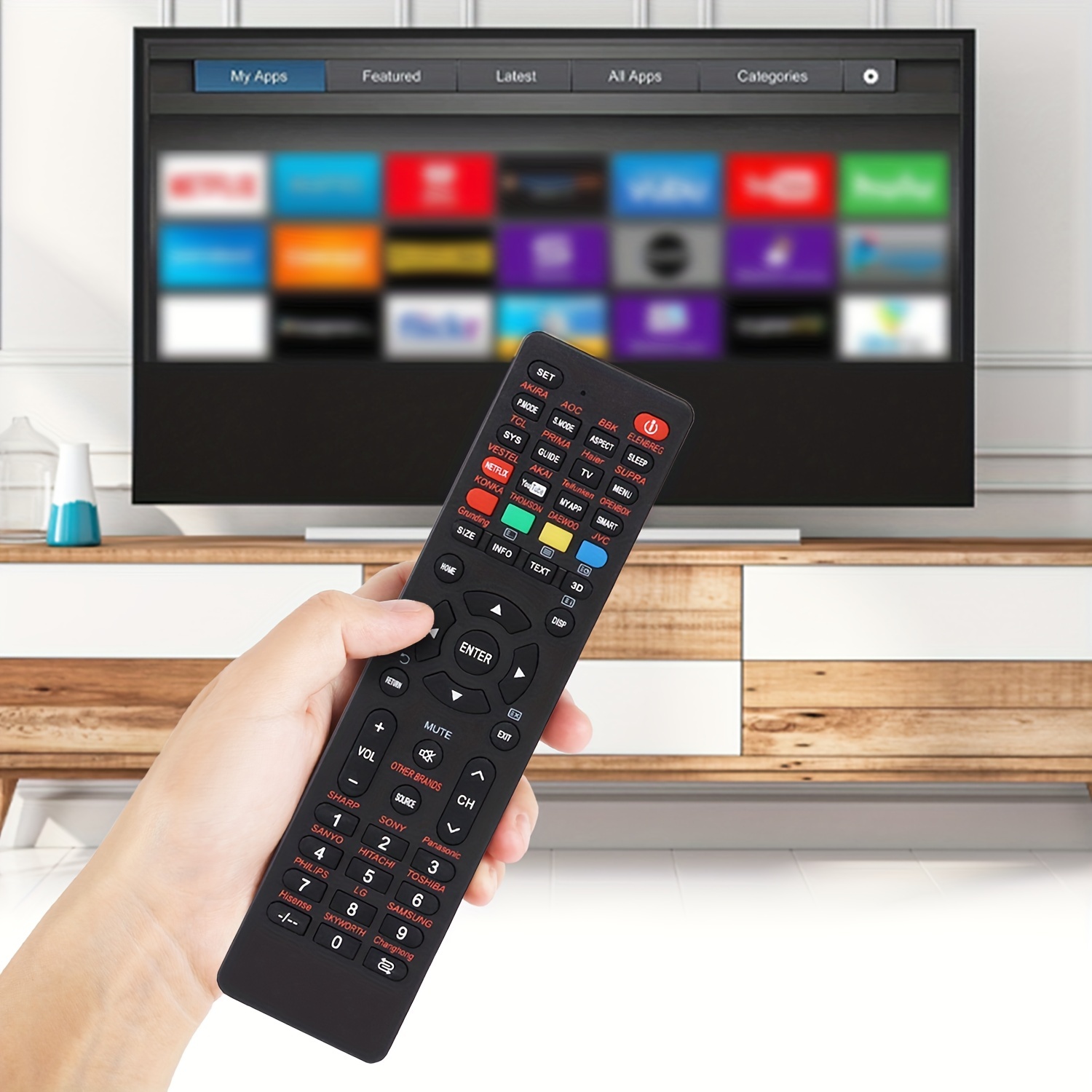 Télécommande universelle pour TV, contrôleur pour Smart TV