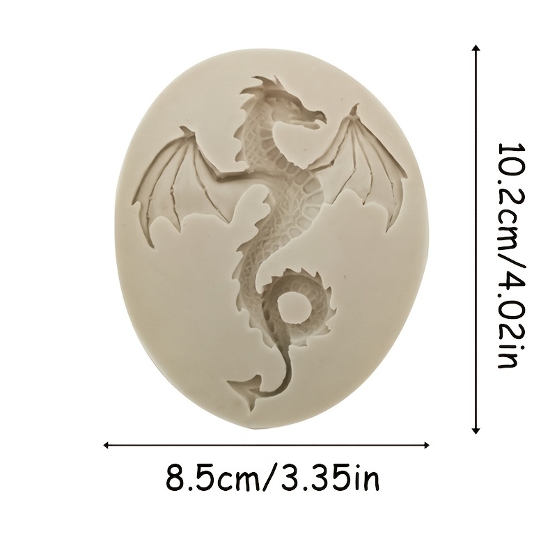 3d Dragon Silicone Mold Crystal Epoxy Resin Mold Diy Fierce - Temu