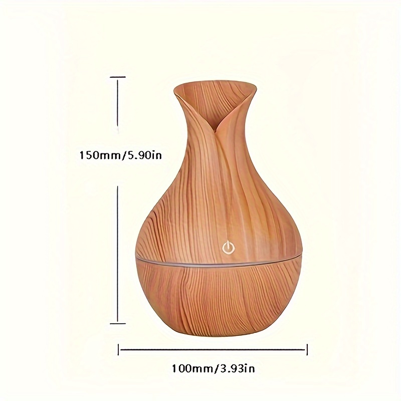 Portable Wood Grain Aromatherapy Diffuser Ultrasonic - Temu