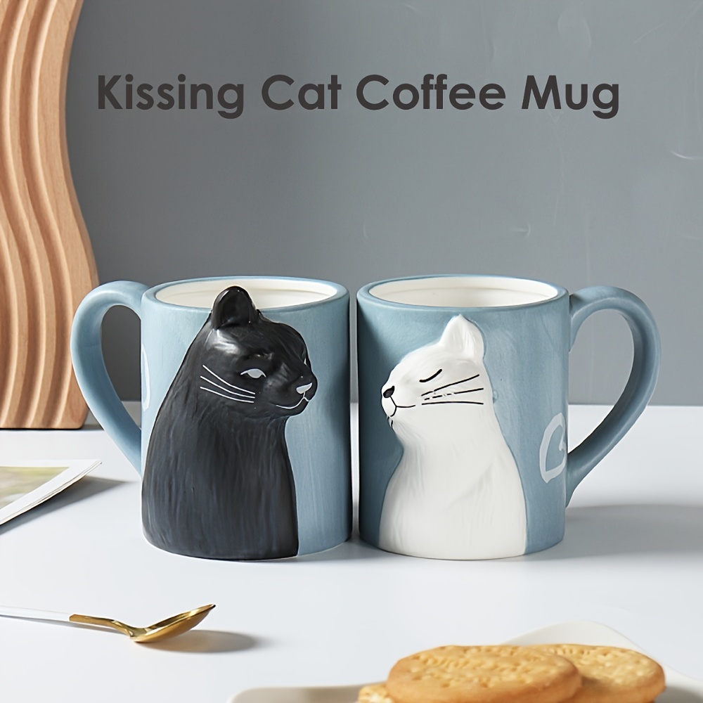 Kawaii Ceramic Mug Cute Coffee Cup Milk Tea Water Cups Creative Pinch Belly  Cup Mug Gift Porcelain Drinking coffee Mugs