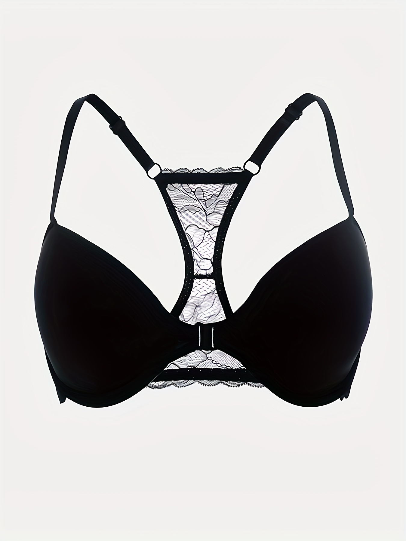 Smart & Sexy Womens Comfort Cotton Front & Back Close Racerback Bra :  : Clothing, Shoes & Accessories