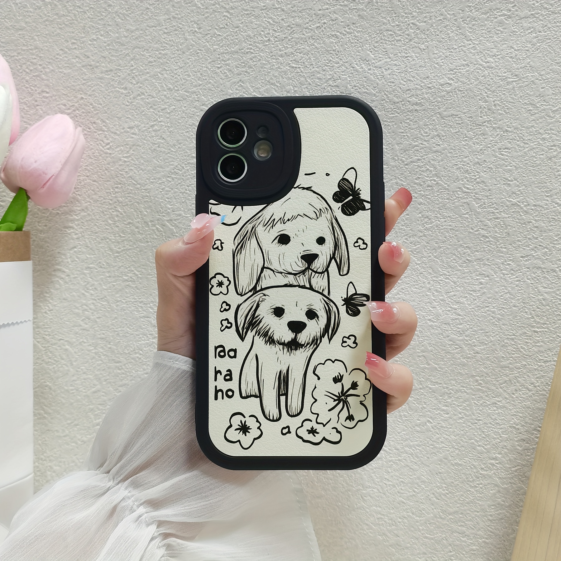 For iPhone 14 13 Pro Max 14 12 11 XR Cute Shockproof Soft TPU