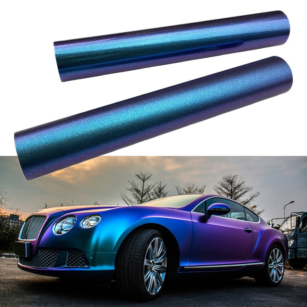 50cmx200cm/19.69inx78.74in Laser Holographic Paint Protection Vinyl Film  Wrap Scratch Shield 3 Layers Transparent PPF Car Decal Wrapping Foil
