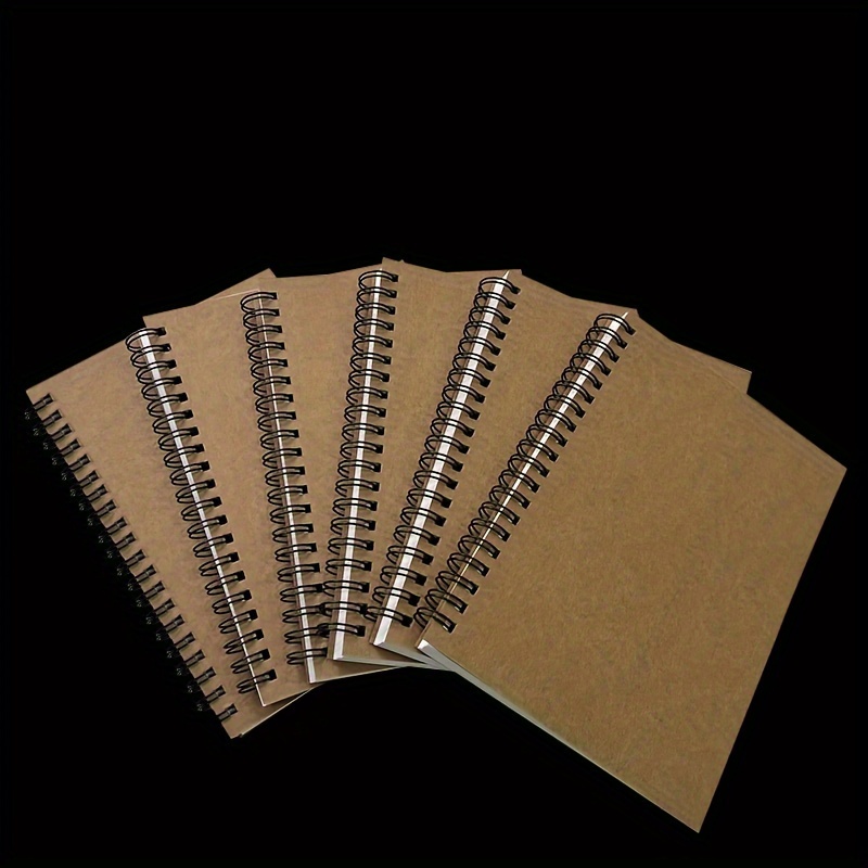 Soft Cover Blank Spiral Notebooks Perfect For Sketching - Temu