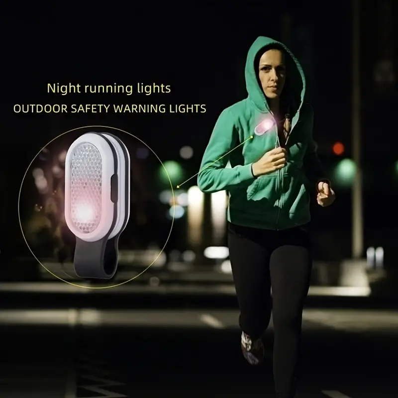 Light Up Your Outdoor Adventures: Portable Led Collar Clip - Temu
