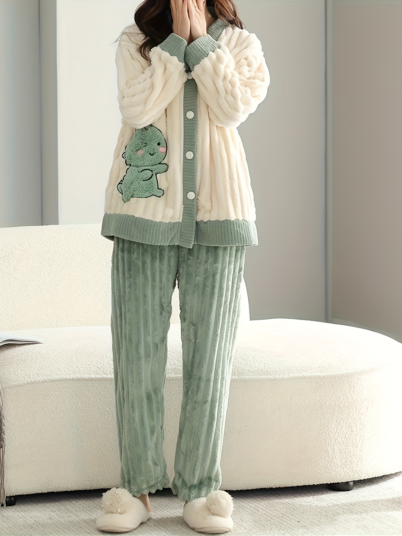 Cute Moon Print Pajamas Comfy Cami Top Elastic Waistband - Temu Italy