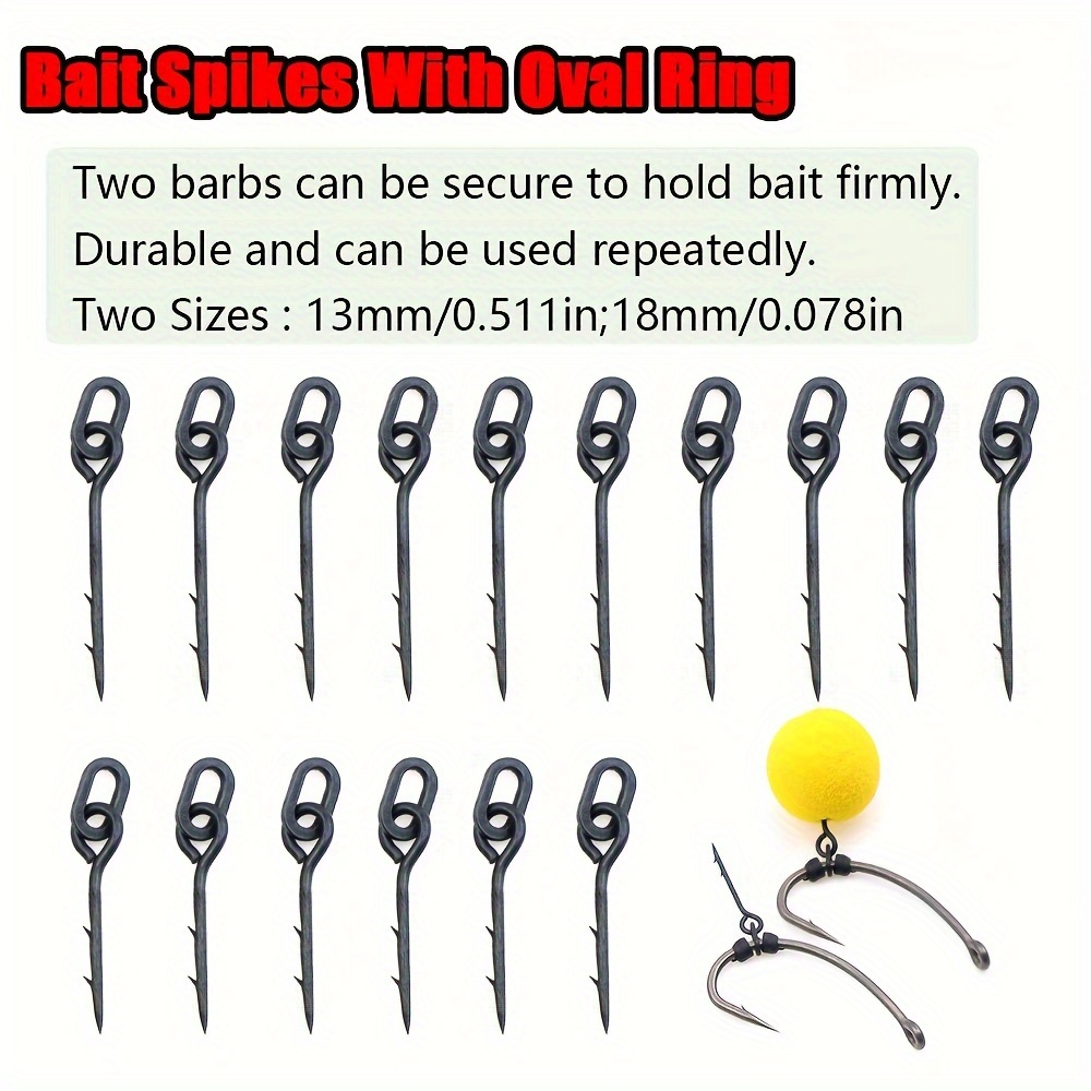 Carp Fishing Accessories Pop Bait Boilie Sting Screw Oval - Temu