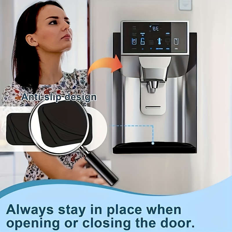 Silicone Coffee Machine Mat Kitchen Bar Drain Mat Water Dispenser Washable  Mat