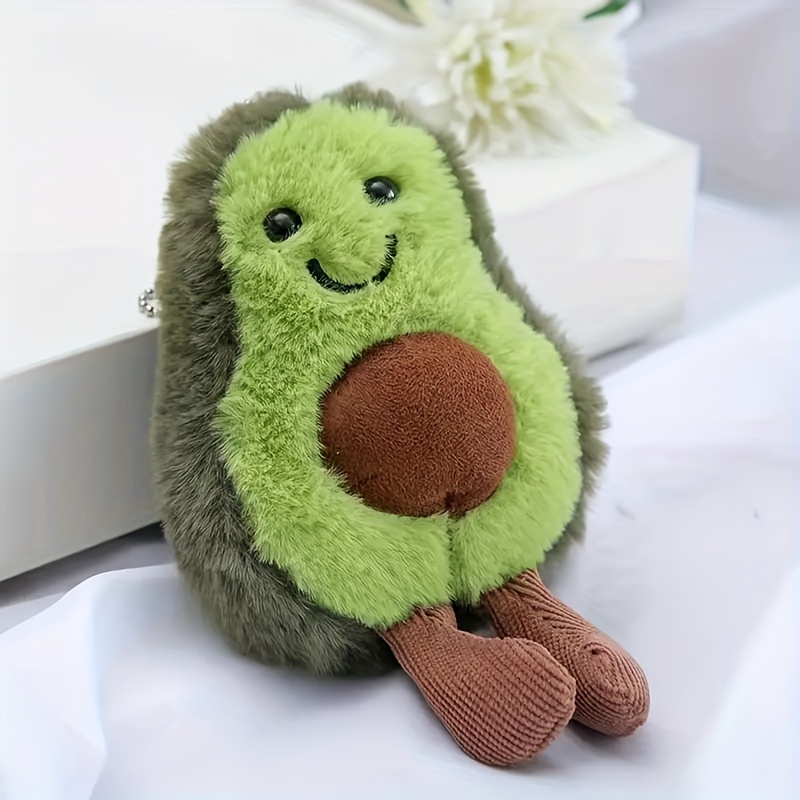 1pc Avocado Porte-clés Mignon En Peluche, Poupée Ornement De Sac D'école  Pendentif De Clé De Voiture - Jouets Et Jeux - Temu