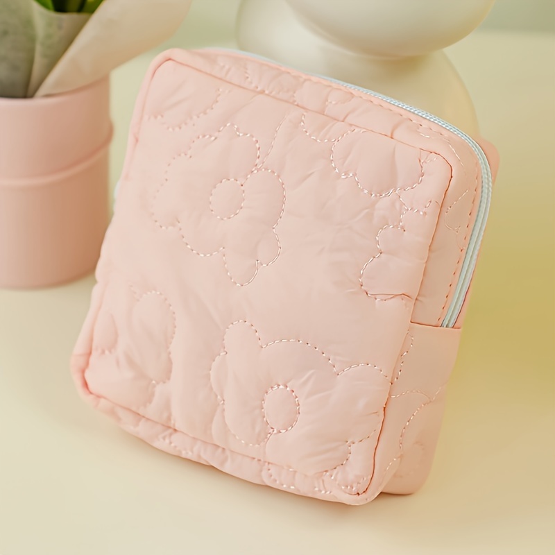 MOTT 50 Small Zipper Bag for Sanitary Napkin,Mini Makeup Bag,Portable –  TweezerCo