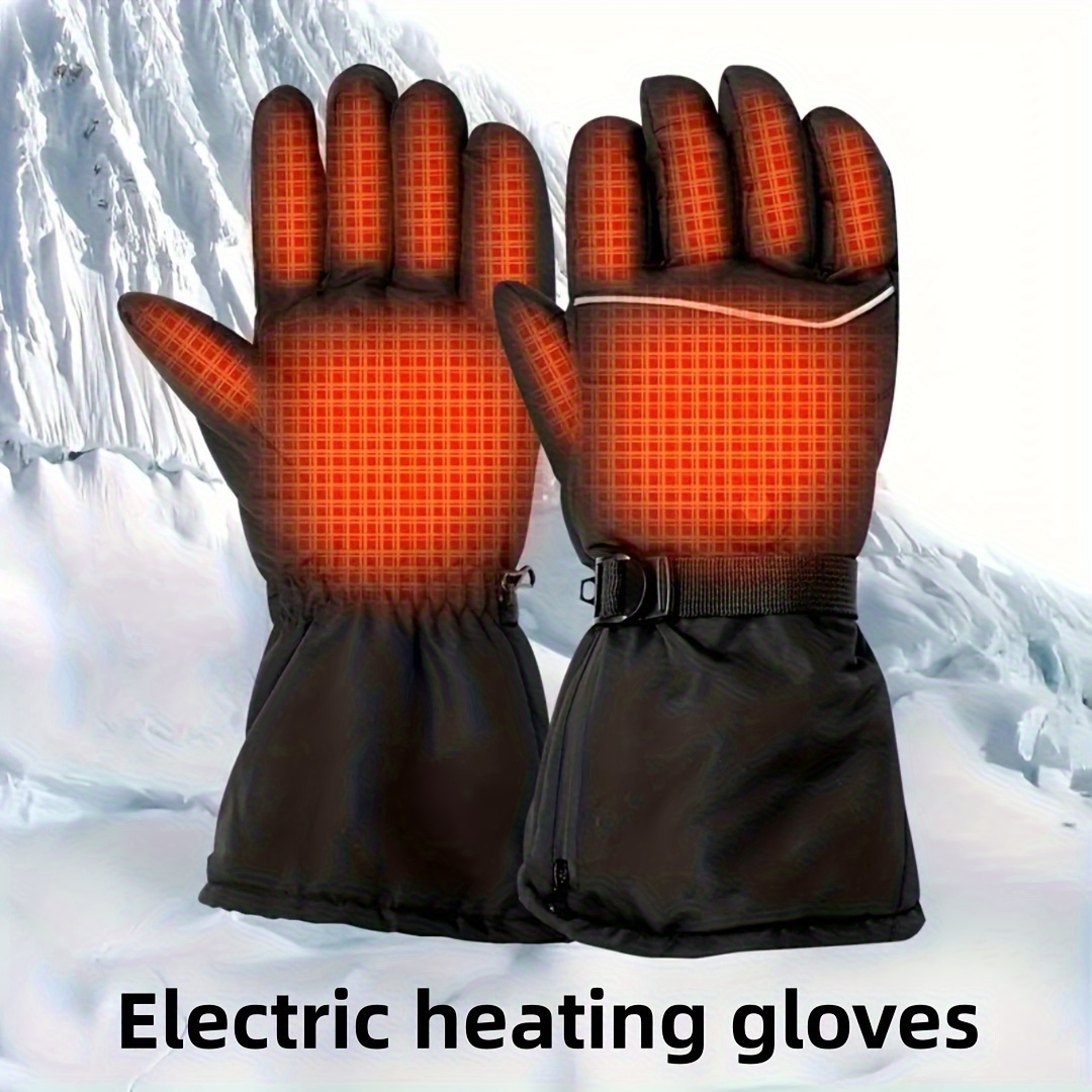 Guantes calefactables por USB para mujer, guantes cálidos de invierno,  guantes para bicicleta eléctrica, guantes calefactables eléctricos para  montar al aire libre (sin ajuste de temperatura) JAMW Sencillez