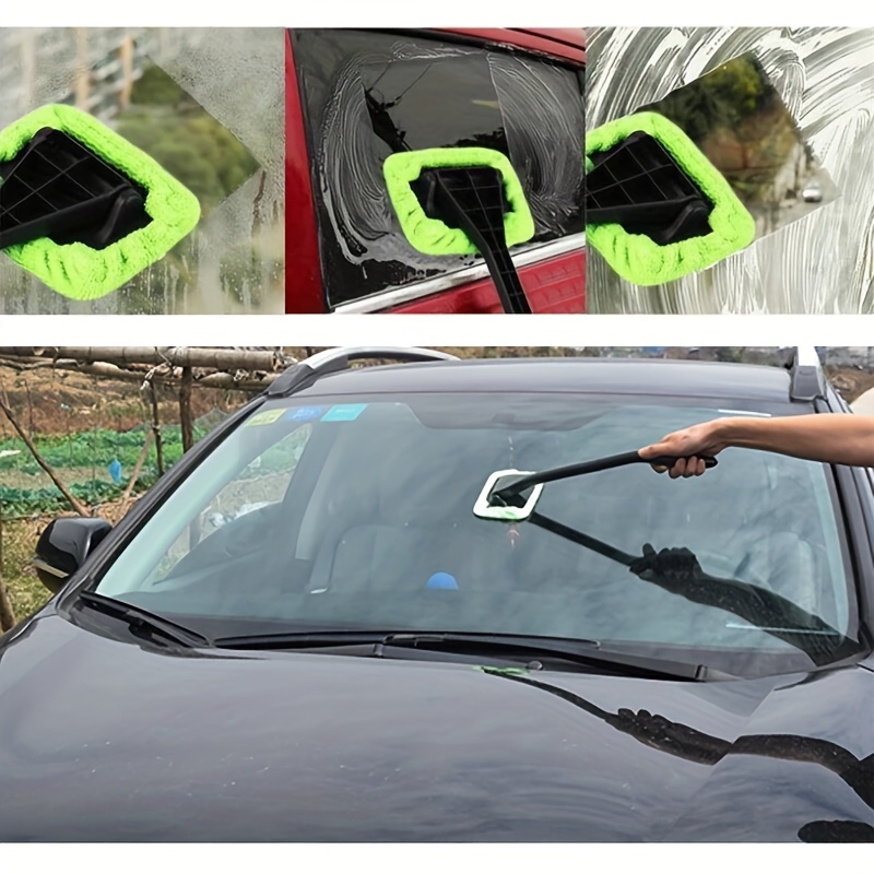 Kit de nettoyage de vitres de voiture avec brosse de nettoyage