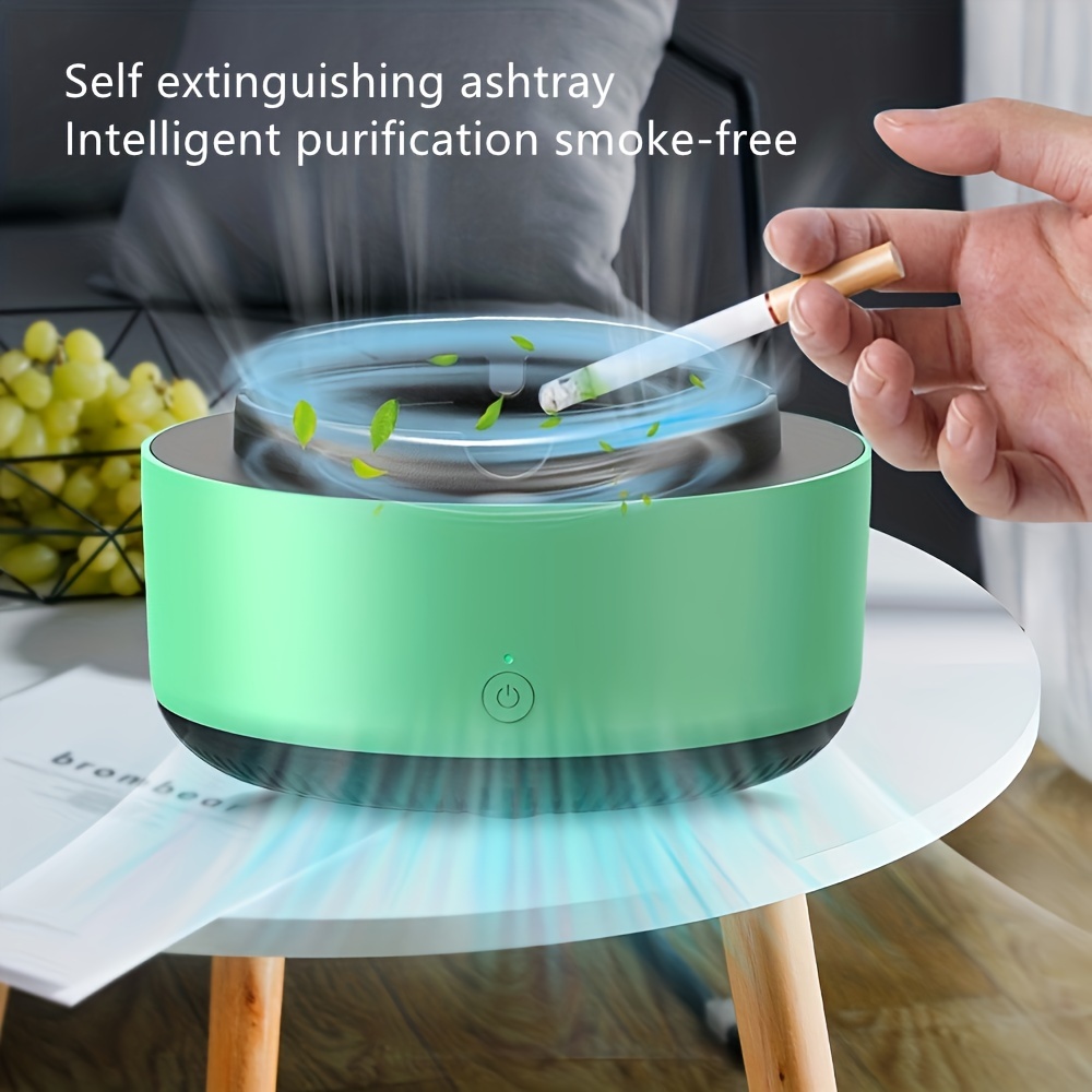 MakCube E-store - Introducing the future of smoking: Our smart ashtray.  Experience a breath of fresh air with our innovative device that clears the  air and eliminates odors. . Say goodbye to