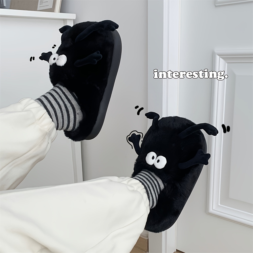 Fluffy character online slippers