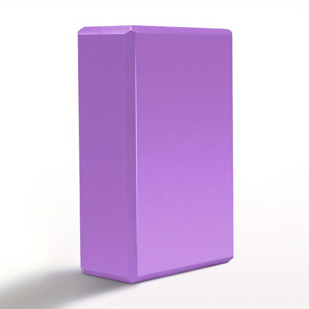Eva High Density Non slip Yoga Block Solid Color Fitness - Temu