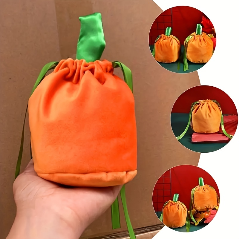 Halloween Pumpkin Bag, Large Garbage Bag, Decorative Tree Leaf Gift Large  Plastic Bag - Temu