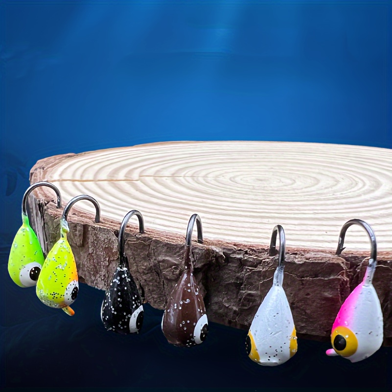 Ice Fishing Hook Durable High Carbon Steel Barbed Hook Mini - Temu