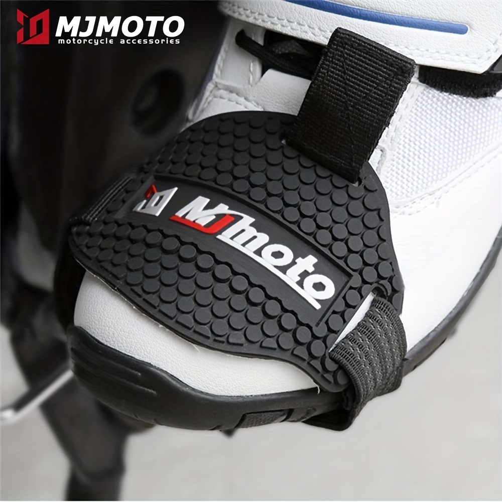 2pcs Moto Shifter Protecteur de chaussure, Moto Shifter Shift Pad Chaussures  Housse de bottes, Antidérapant réglable
